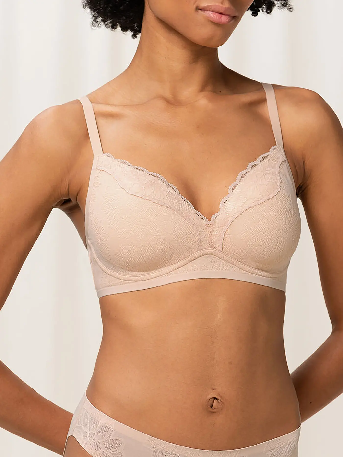 TRIUMPH | BH ohne Bügel " Fit Smart " ( schwarz ) | beige